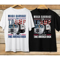 Digital MAGA Garbage Trummp Trummp Garbage Man Trash Truck Take America Back MAGA Garbage Trummp 2024 T-Shirts