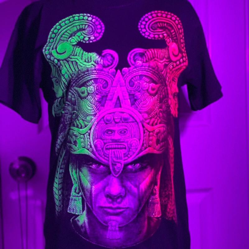 Dios Azteca Casual Cotton T-Shirts