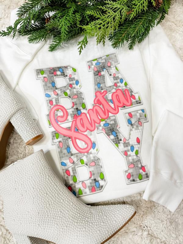 Disco Santa Baby Top T-Shirts