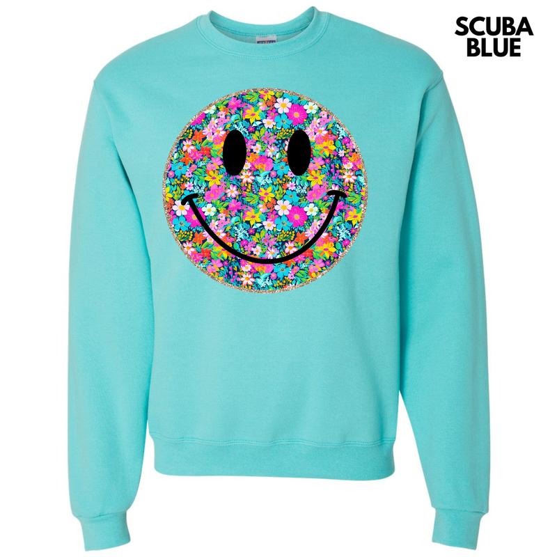 Ditzy Floral Happy Face 'NLB' T-Shirts