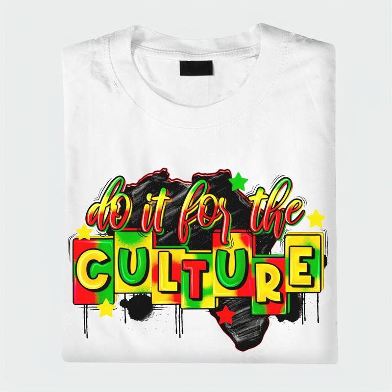 Do Culture Juneteenth Shirt Juneteenth 1865 Cotton Round Neck & Comfort Top Full Sizes Full Colors T-Shirts