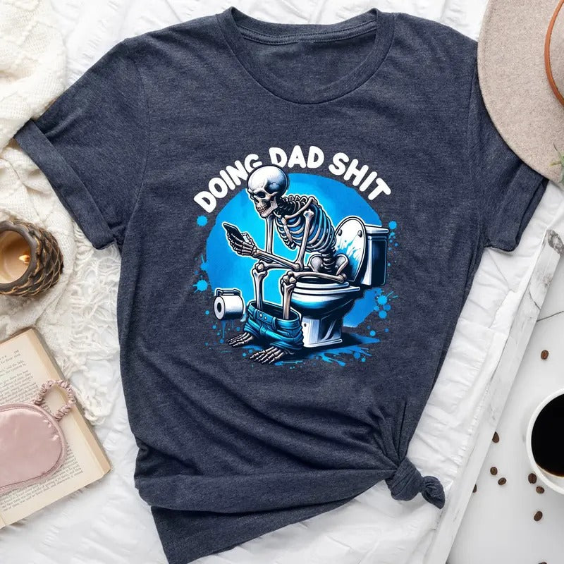 Doing Dad Shit Shirt Funny Dad Shirt Dad Life Shirt Funny Dad Retro Father Shirts Cool Dad T-Shirts