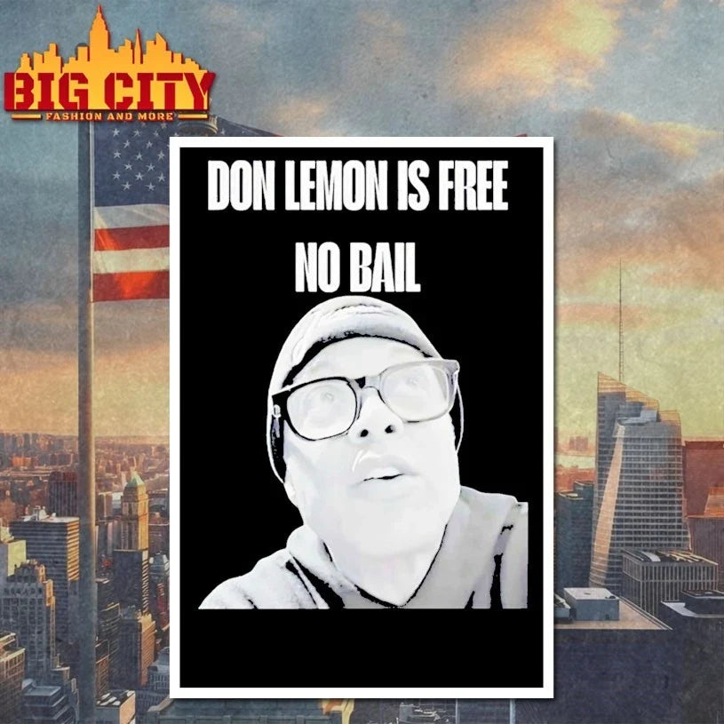 Don Lemon Is Free No Bail t-shirt