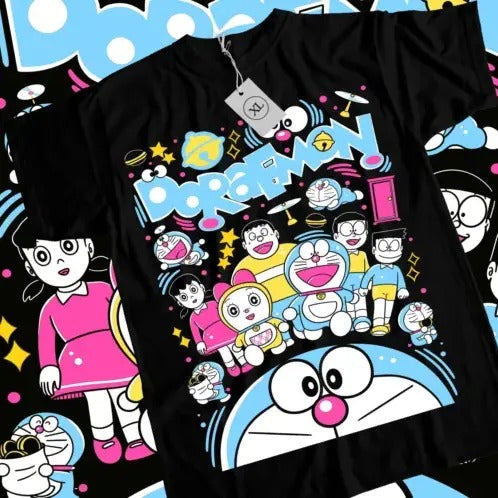 Doraemon Nobi Shizuka Gian Dorami Suneo Girl Anime Shirt All Size T-Shirts