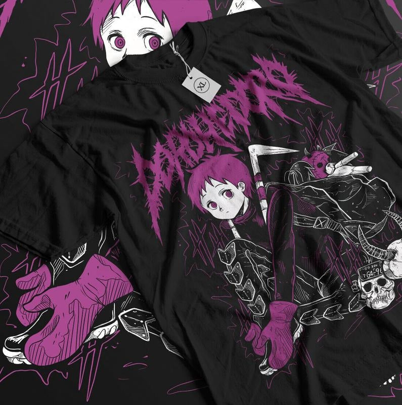 Dorohedoro Ebisu S 4XL Noi Kaiman Nikaido Horror Anime Shirt S 4XL T-Shirts