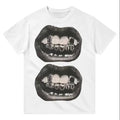 Double Grillz Menswear Top Underwear Underwear Cotton Streetwear Tropical T-Shirts