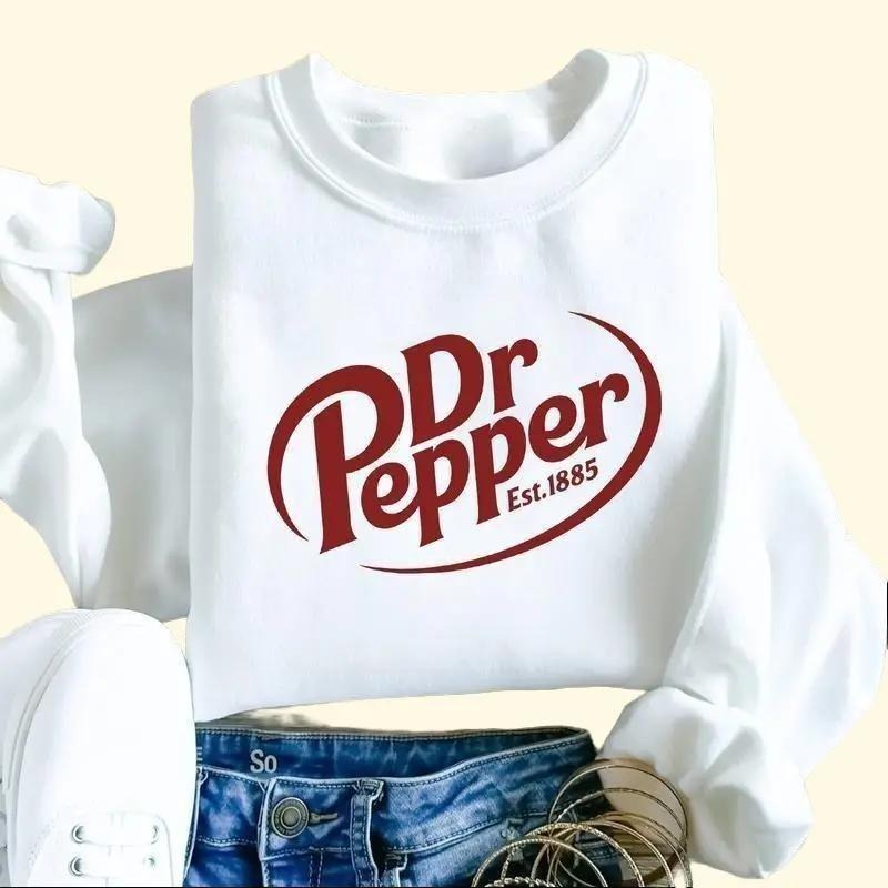Dr. Pepper Dr Pepper Lover Dr Pepper 1885 Girlfriend Classic Cotton T-Shirts