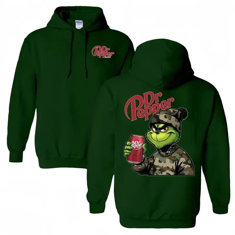 Dr Pepper Camo Grin Classic Fit Menswear T-Shirts