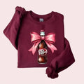 Dr Pepper Pink Bow Coquette Cute Pink Soda Drink Shirt Dr.Pepper Girly Dr Pepper Lover Soda Lover T-Shirts