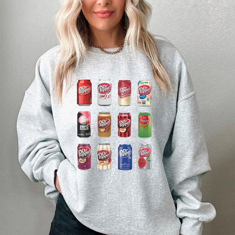 Dr Pepper Soft Drink Casual Comfort Womenswear Comfortable Day Fit T-Shirts