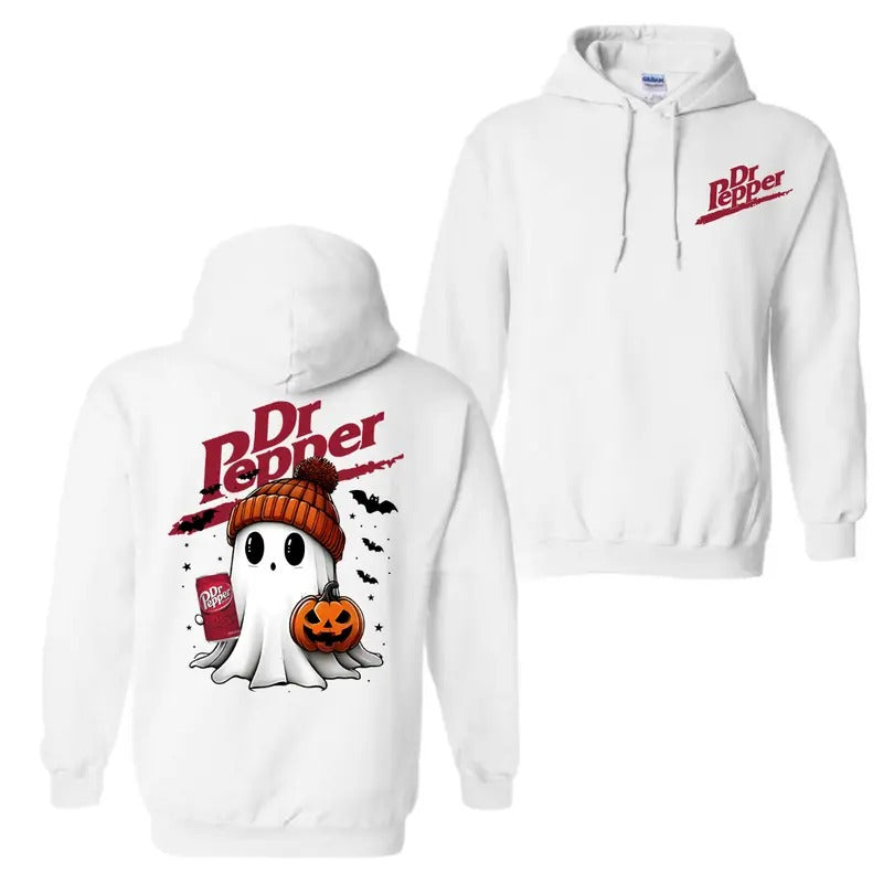 Dr. Pepper Cute Pumpkin Halloween 2 Sided Dr. Pepper Shirt Halloween Shirt T-Shirts