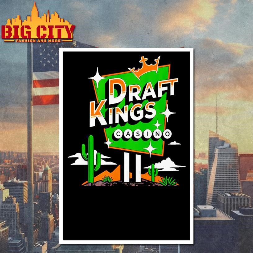 Draftkings Casino Cactus Shirt