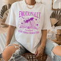 Dragon Lovers Fourth Wing Bookish Shirt Emotionally Attached Fictional Characters Shirt Dragon Rider T-Shirts