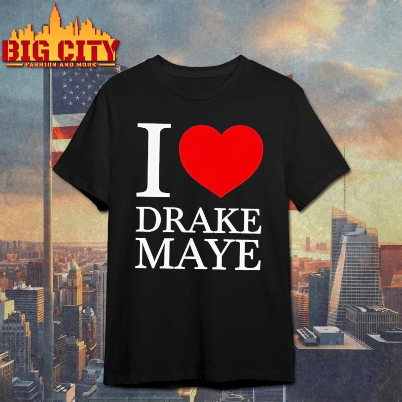 Drake Maye New England I Heart Shirt