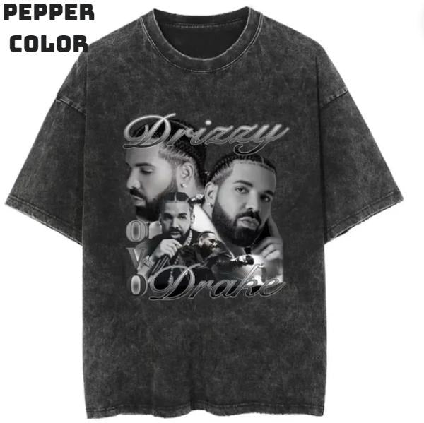 Drizzy Drake No.9 Vintage Hip Hop Clothes Man'S Harajuku Streetwear Shirt Fan Him Her Short Sleeve Shirt Shirt Trending Top Menswear T-Shirts