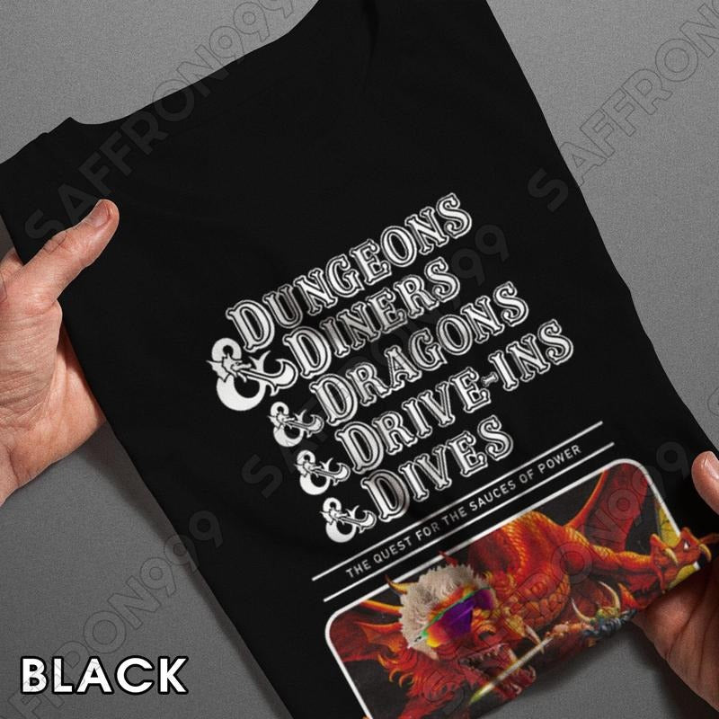 Dungeons Diners Dragons DriveIns Dives T-Shirts