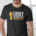 EASILY DISTRACTED RUBBER CHICKENS Menswear Top T-Shirts