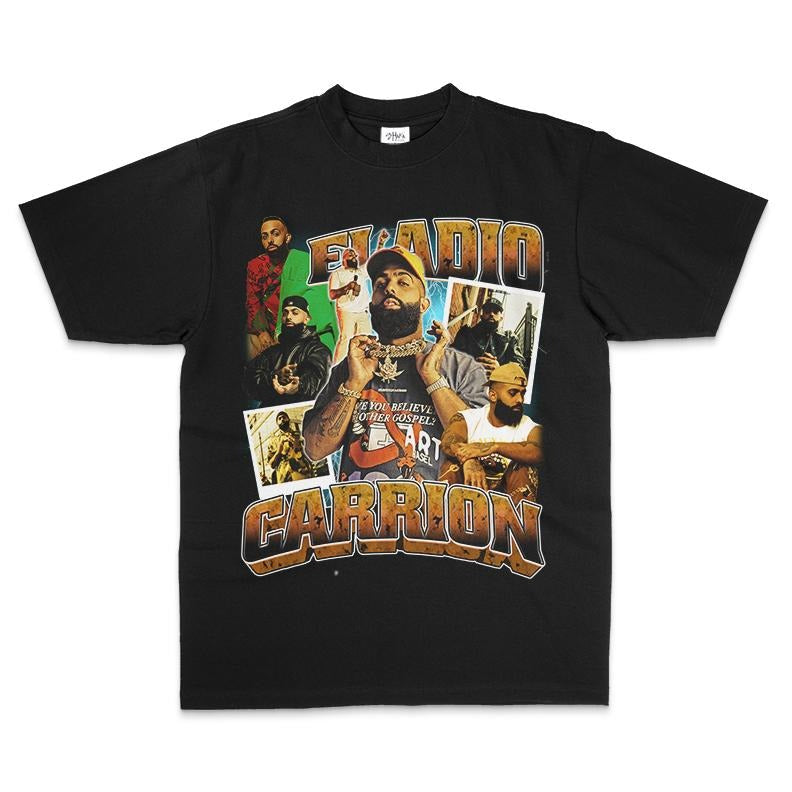 ELADIO 90s Trap Menswear Top Vintage Streetwear T-Shirts