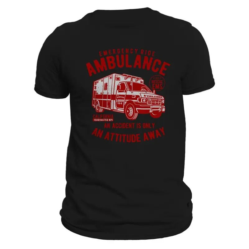 EMS EMT Paramedic First Responder Ambulance T-Shirts