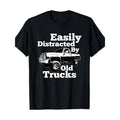 Easily Distracted Old Trucks Square Body Squarebody Made USA T-Shirts