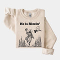 Easter He Is Risen Jesus Easter Easter Casual T-Shirts