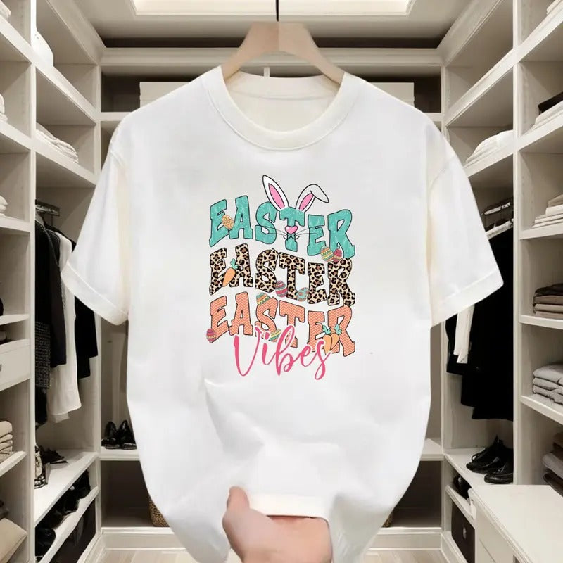 Easter Trend! Comfortable & Lightweight Easter Prints Easter Egg Hunts Festive Gatherings T-Shirts