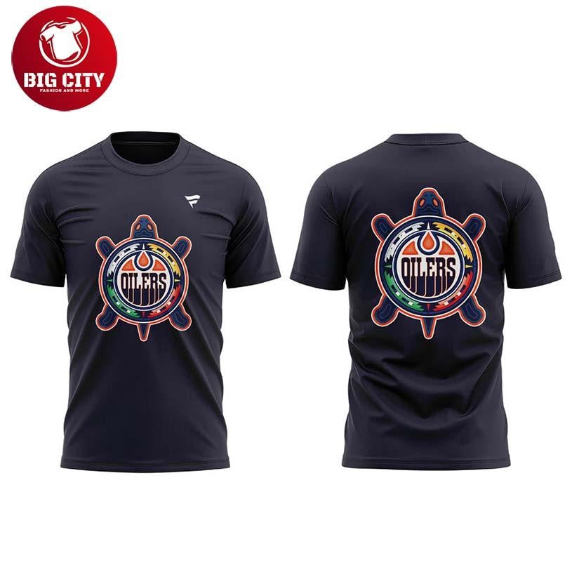 Edmonton Oilers Annual Indigenous Peoples Festival 2026 Two Sided Shirt