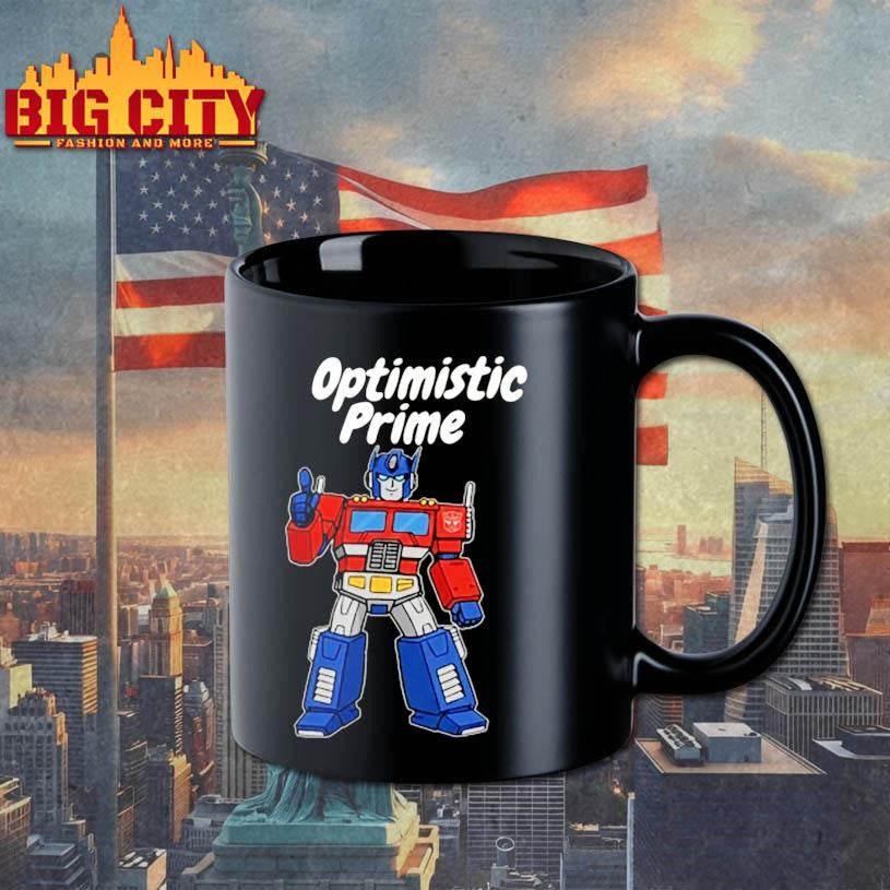 Elon Musk Optimistic Prime Shirt
