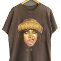 Erykah 90s Music Rock Fans Tour Shirt Erykah Badu Concert Shirt Classic Cotton Fabric Menswear T-Shirts