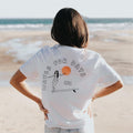 Ethically Made Surf : Waves Days Screenprint Top Eco Friendly Screenprint Top T-Shirts