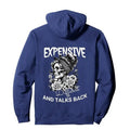 Expensive Difficult Talks Back Funny Casual Street Fleece Fabric Hooded Perfect T-Shirts