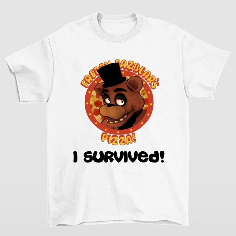 FAZBEAR I Survived Five Nights Freddy'S Party Fans T-Shirts