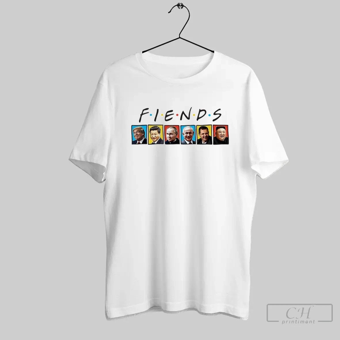 Fiends Caricatures Of Leaders T Shirt