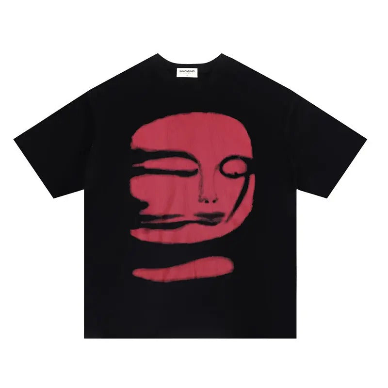 "Faceless" Vintage Bootleg 3000 BC Clothes T-Shirts