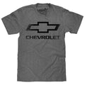 Faded Chevrolet Bowtie Car Logo Graphite Heather T-Shirts