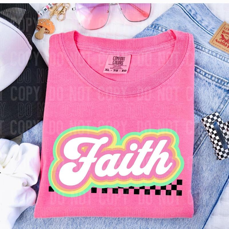 Faith DTF Transfers THIS IS NOT SHIRTstyle{N002}2 T-Shirts