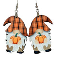 Fall Pumpkin Gnome Earrings T-Shirts