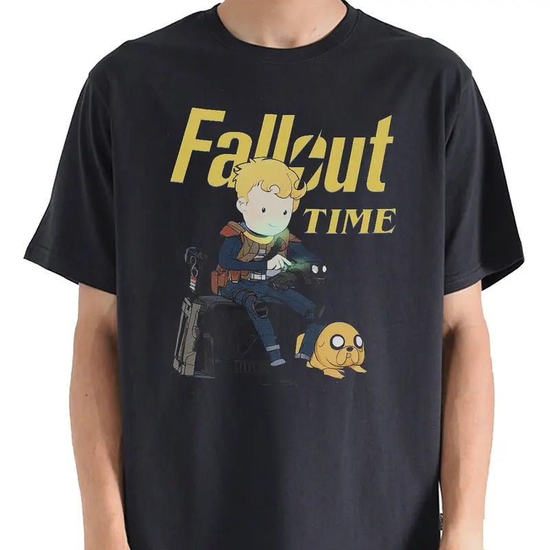Fallout Adventure Time Fallout Movies Shirt Cartoon Fallout T-Shirts
