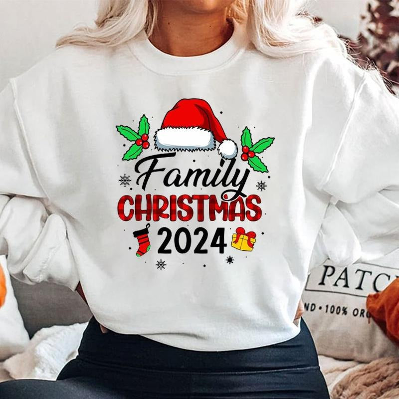 Family 2024 Shirt Family Shirt Family Happy Shirt Xmas Family Matching Shirt Party Shirt T-Shirts