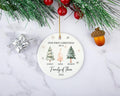 Family Three Ornament Personalized Baby'S First Ornament First As Family T-Shirts