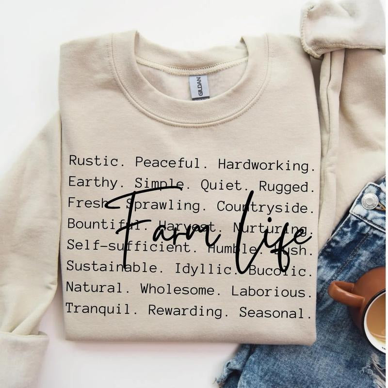Farm Life DTF Transfers THIS IS NOT SHIRT T-Shirts