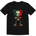 Designer Cotton Bear Mexican Flag Casual Everyday Stretch T-Shirts