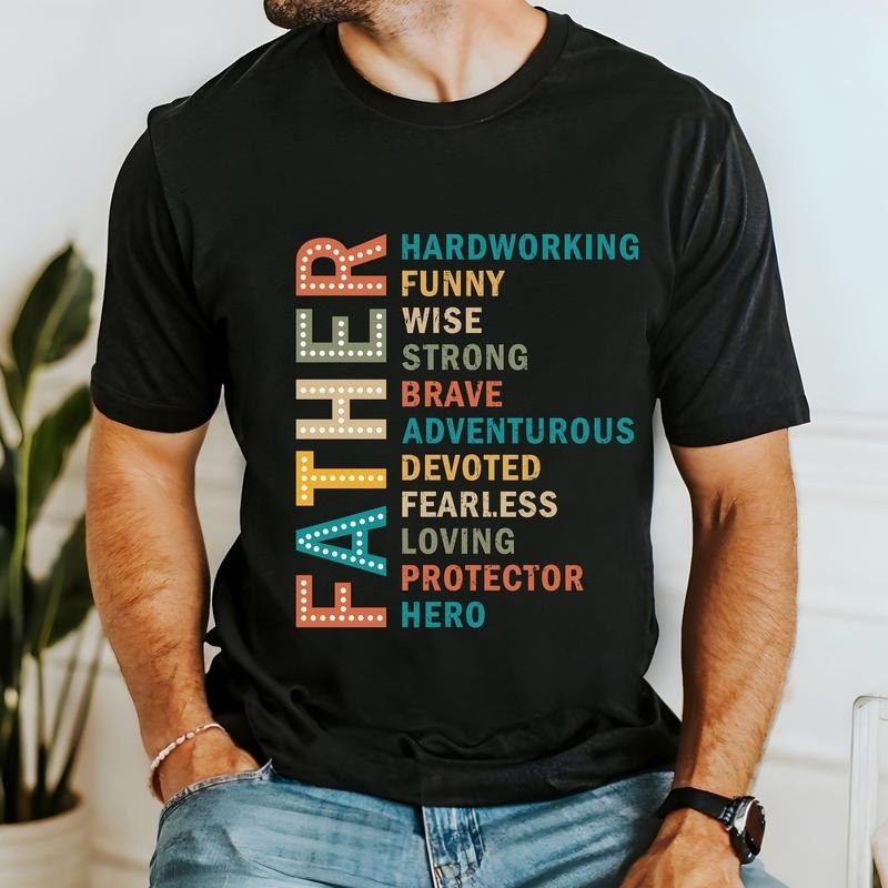 Father Best Dad Ever Dad Shirt Happy T-Shirts