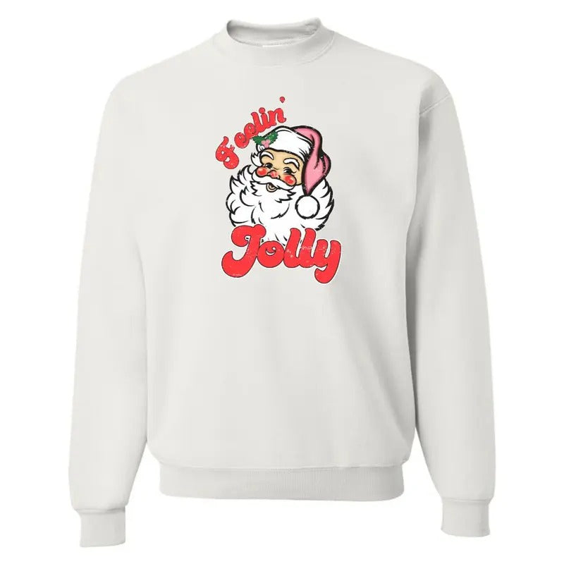 'Feelin' Jolly' Santa Cozy T-Shirts