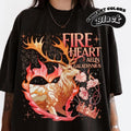 Fenrys Gavriel Fire Heart Rowan Gavriel Fenrys Connall Lorcan & Vaughn Throne Glass Shirt T-Shirts