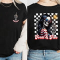 Feral & Free 4th July Shirt Independence Day America Shirt Funny USA Patriotic Shirt T-Shirts