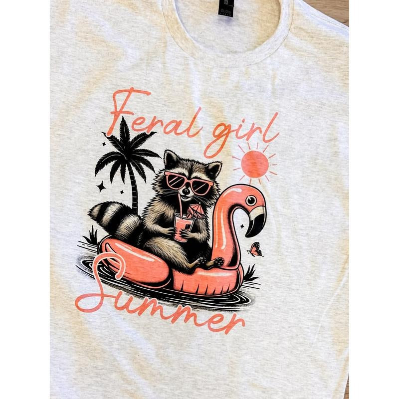 Feral Girl Summer Top T-Shirts