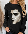 Figure Print Top Womenswear Underwear Humen Lady Comfort T-Shirts