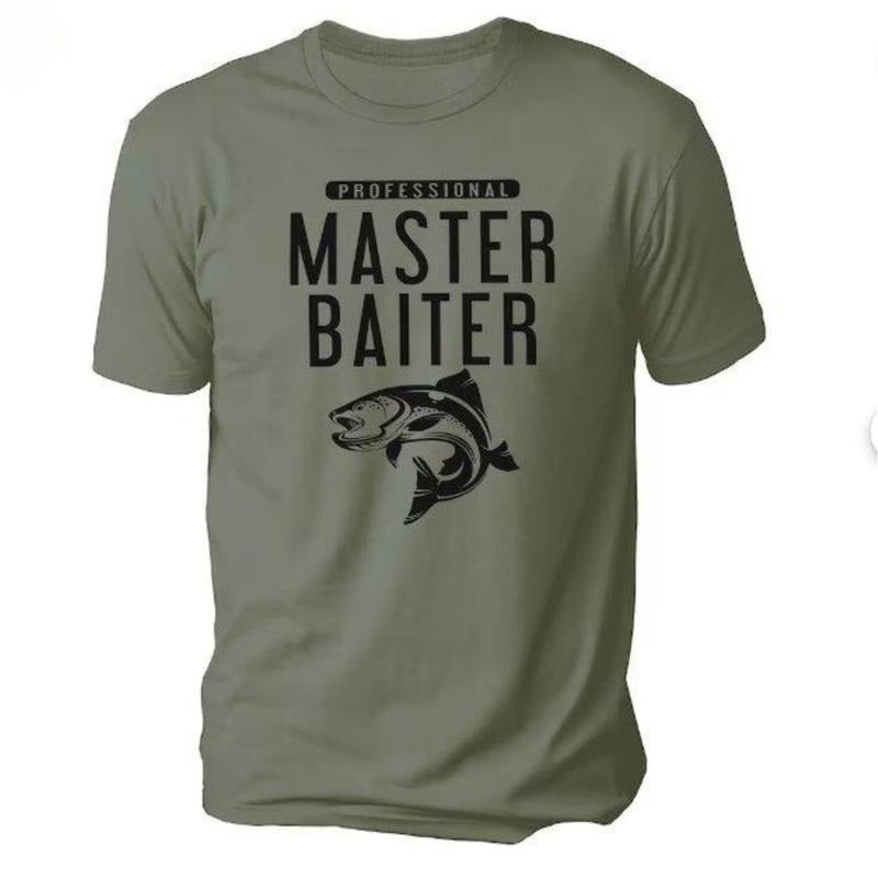 Fishing Master Baiter Man Bass Fishing Dad Fishy DRG Husband DRG Dad Planbtwistedtea T-Shirts