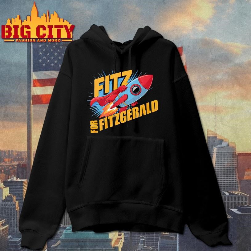 Fitz For Fitzgerald Rocketship Shirt